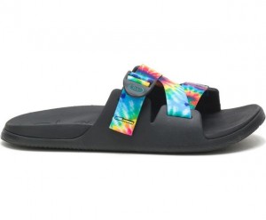 Black Chaco Chillos Men Slide | 25493-KWUM | Usa