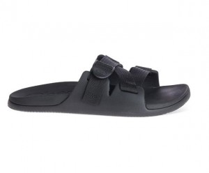 Black Chaco Chillos Men Slide | 34652-TWIO | Usa