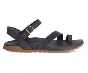 Black Chaco Tulip Women Sandals | 14627-FOVE | Usa