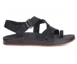 Black Chaco Wayfarer Loop Women Sandals | 06542-SXHZ | Usa