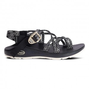 Black Chaco ZX/2 Cloud Dual Adjustable Straps Cushioned Women Sandals | 97142-HSPQ | Usa