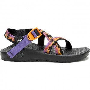 Black Purple Chaco Z/1 Classic Adjustable Strap Women Sandals | 85726-BEUZ | Usa