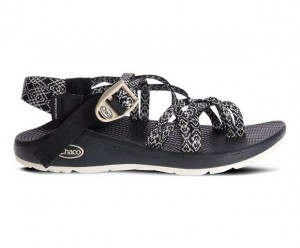 Black White Chaco Z/Cloud X2 Women Sandals | 48720-BUDK | Usa