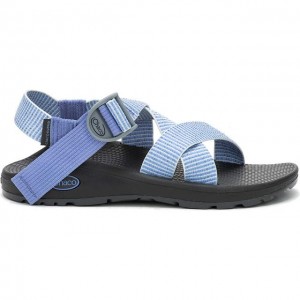 Blue Chaco Mega Z/Cloud Wide-Strap Cushioned Women Sandals | 96180-ZLTC | Usa