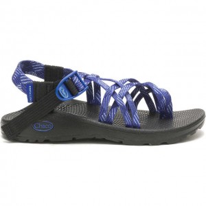 Blue Chaco ZX/2 Cloud Dual Adjustable Straps Cushioned Women Sandals | 35640-AYGM | Usa