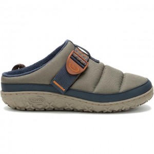 Green Chaco Ramble Rugged Canvas Men Clogs | 83024-WFEP | Usa