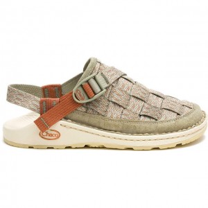 Khaki Chaco Canyon Woven Women Clogs | 40965-FULD | Usa