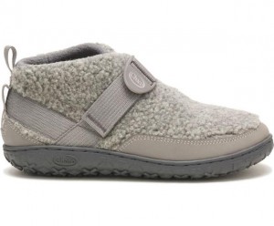 Light Grey Chaco Ramble Fluff Women Slipper | 30241-SYUN | Usa