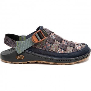 Multicolor Chaco Canyon Woven Men Clogs | 87043-BYAW | Usa