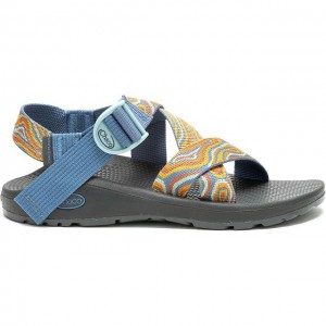 Multicolor Chaco Mega Z/Cloud Wide-Strap Cushioned Women Sandals | 70254-MVQG | Usa