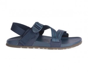 Navy Chaco Lowdown Men Sandals | 06783-SMDG | Usa