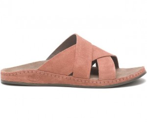 Pink Chaco Wayfarer Women Slide | 39705-BSHY | Usa