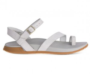 White Chaco Tulip Women Sandals | 12509-VGTO | Usa