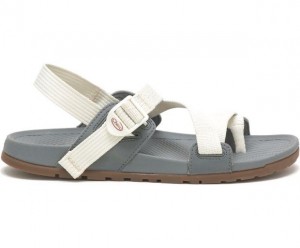 White Grey Chaco Lowdown 2 Women Sandals | 85036-DQCU | Usa