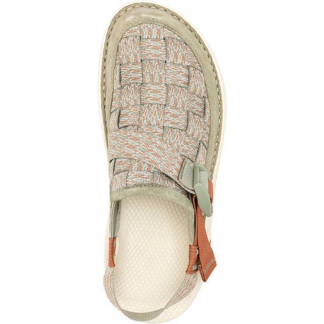 Beige Chaco Canyon Woven Men Clogs | 98726-TVRA | Usa