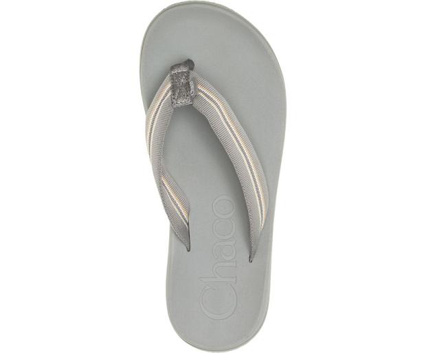 Beige Chaco Chillos Men Flip Flops | 19687-NROG | Usa