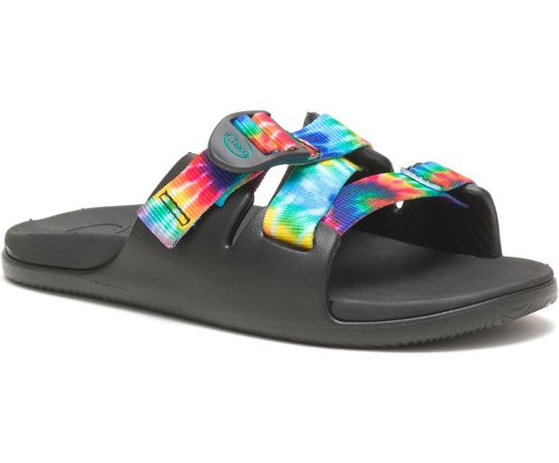 Black Chaco Chillos Kids' Slide | 94682-QZDV | Usa