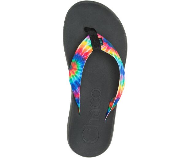 Black Chaco Chillos Men Flip Flops | 21840-ONAG | Usa