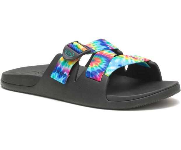 Black Chaco Chillos Men Slide | 25493-KWUM | Usa