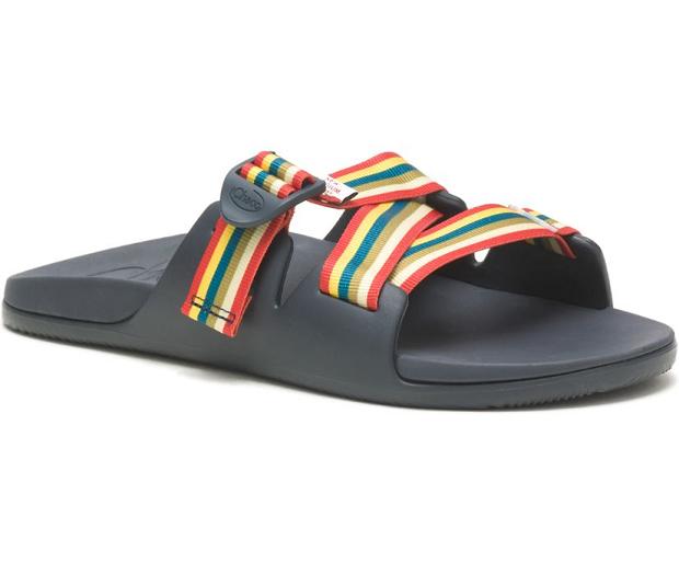 Black Chaco Chillos Men Slide | 30648-ANLE | Usa