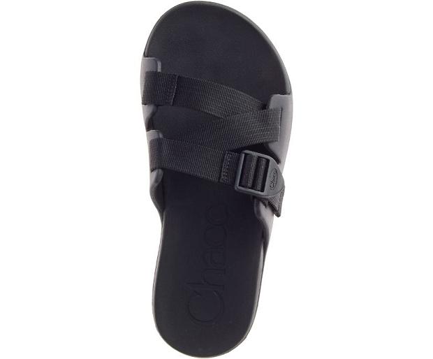 Black Chaco Chillos Men Slide | 34652-TWIO | Usa