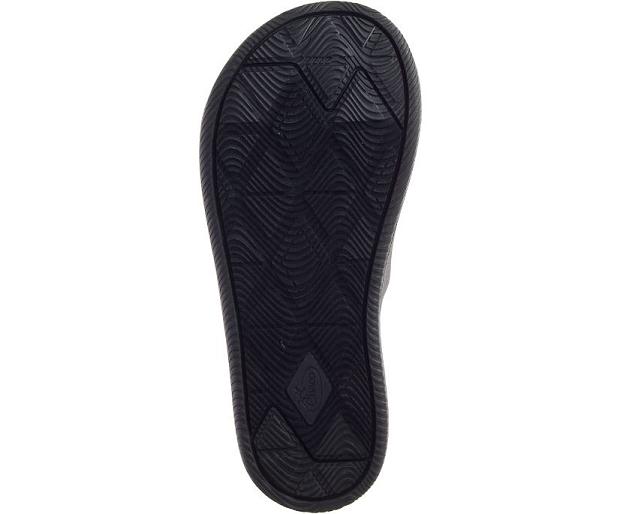 Black Chaco Chillos Men Slide | 34652-TWIO | Usa