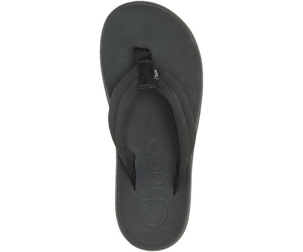 Black Chaco Chillos Women Flip Flops | 34508-NRIY | Usa