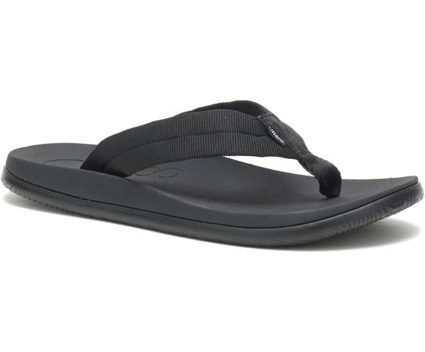 Black Chaco Chillos Women Flip Flops | 34508-NRIY | Usa