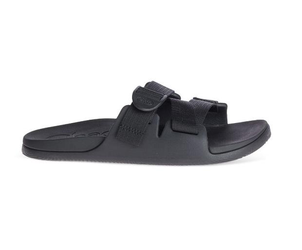 Black Chaco Chillos Women Slide | 31608-ICUX | Usa