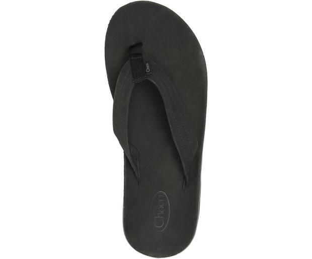 Black Chaco Classic Men Flip Flops | 76312-EKYS | Usa