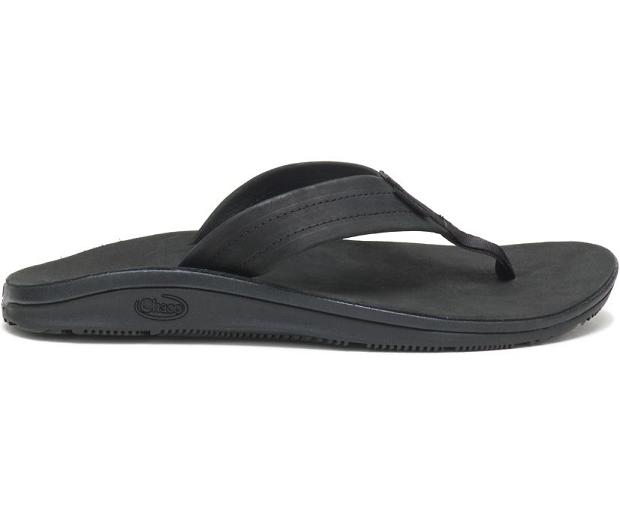 Black Chaco Classic Women Flip Flops | 06523-RLFZ | Usa