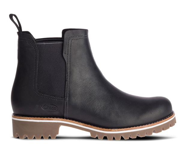 Black Chaco Fields Chelsea Women Boots | 10567-BWYL | Usa