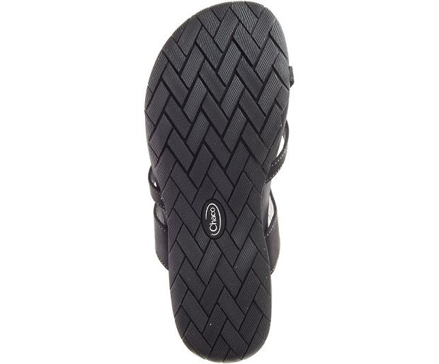 Black Chaco Lost Coast Women Flip Flops | 05641-NAWE | Usa