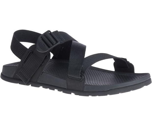 Black Chaco Lowdown Men Sandals | 74812-LHMA | Usa