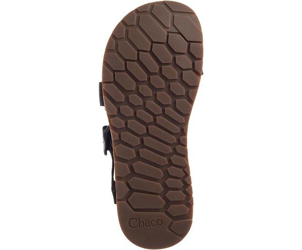 Black Chaco Lowdown Men Slide | 95612-NLFR | Usa