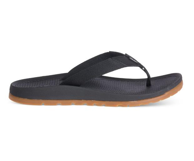 Black Chaco Lowdown Women Flip Flops | 19708-KRXD | Usa