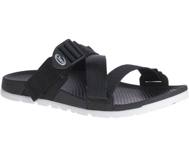 Black Chaco Lowdown Women Slide | 67108-KHEC | Usa