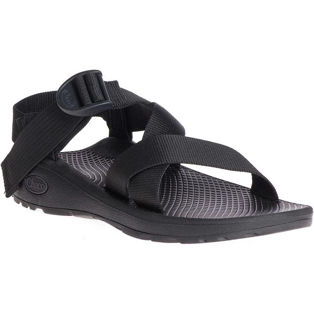 Black Chaco Mega Z/Cloud Wide-Strap Cushioned Women Sandals | 47590-FWEI | Usa