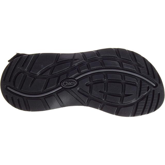 Black Chaco Mega Z/Cloud Wide-Strap Cushioned Women Sandals | 47590-FWEI | Usa