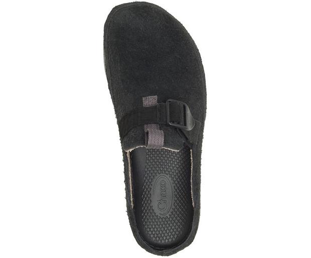 Black Chaco Paonia Men Clogs | 06347-CKPN | Usa