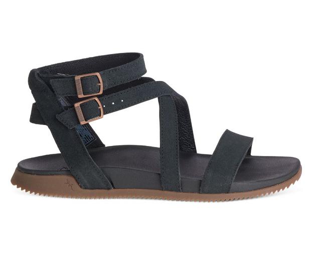 Black Chaco Rose Women Sandals | 20654-OVZE | Usa