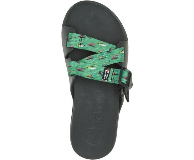 Black Chaco Thomas Rhett Men Slide | 98734-BZIU | Usa