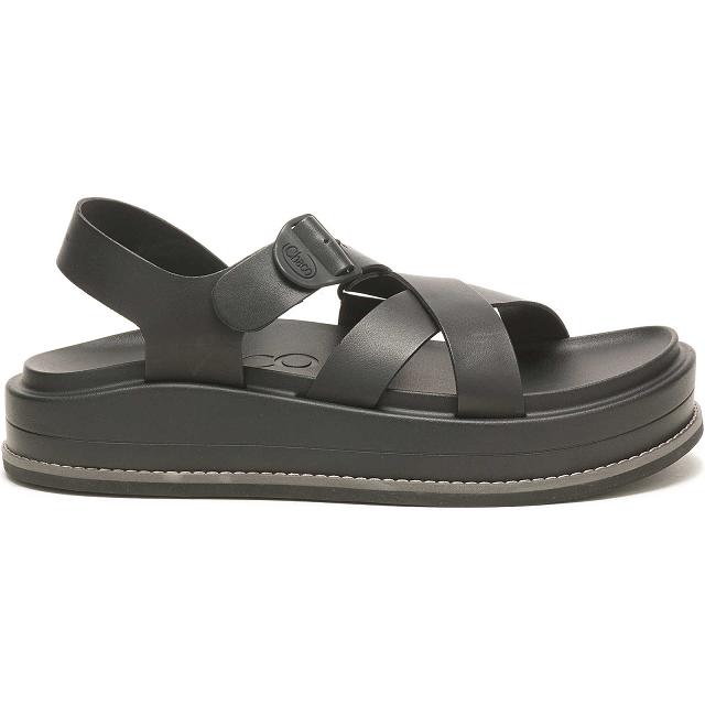 Black Chaco Townes Midform Women Sandals | 69521-CSXH | Usa