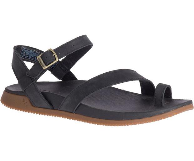 Black Chaco Tulip Women Sandals | 14627-FOVE | Usa