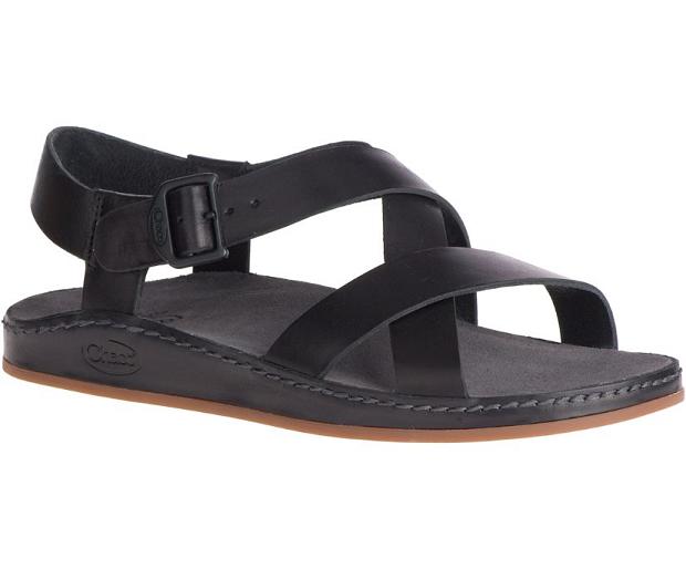 Black Chaco Wayfarer Women Sandals | 32087-UWNY | Usa