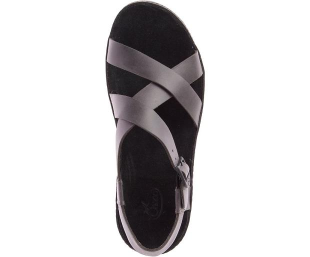 Black Chaco Wayfarer Women Sandals | 96815-FZST | Usa