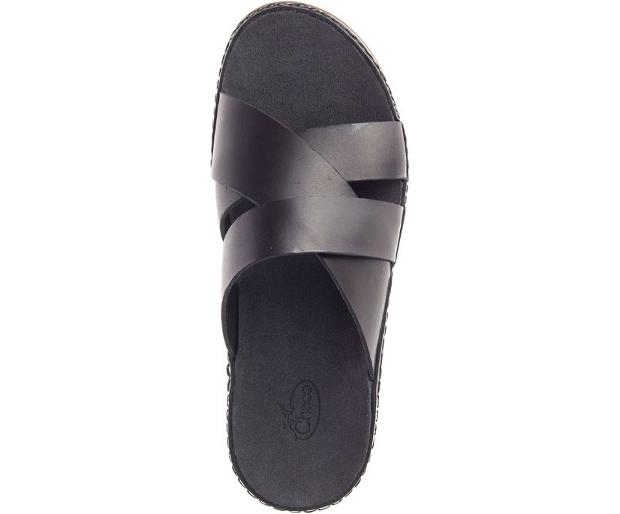 Black Chaco Wayfarer Women Slide | 19457-DSRO | Usa