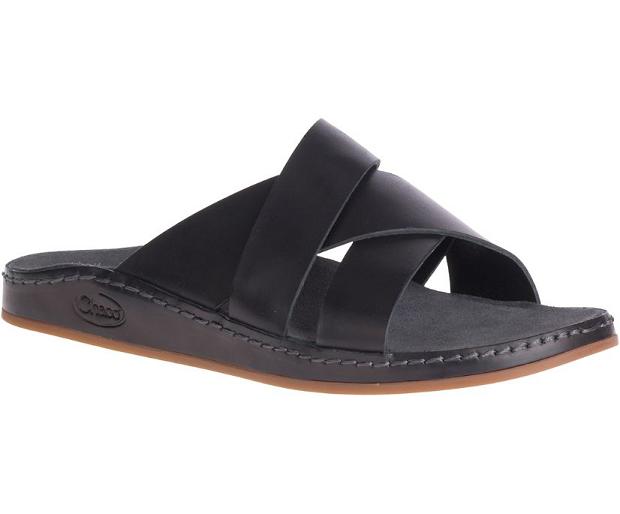 Black Chaco Wayfarer Women Slide | 19457-DSRO | Usa