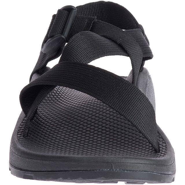 Black Chaco Z/Cloud Adjustable Strap Cushioned Men Sandals | 92561-XDUI | Usa