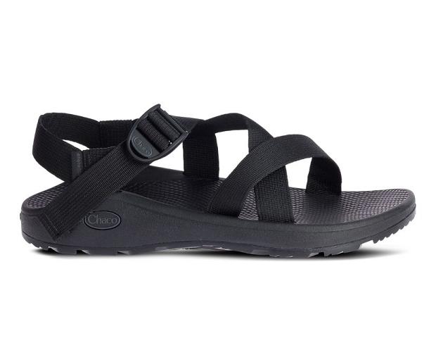 Black Chaco Z/Cloud Men Sandals | 75360-BECT | Usa